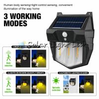 ราคา warm light SOLAR LIGHT SENSOR 3โหมด 3 LED (21318187630)