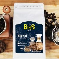 ราคา Bliss Coffee เมล็ดกาแฟคั่ว เบลนด์ อาราบิก้า ปางขอน จ เชียงราย โรบัสต้า คลองท่อม จ กระบี่ ขนาด 500 กรัม (18182804055)