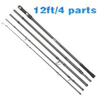 ราคา Surf Rod12ft 13ฟุต 14ft หล่อคาร์บอนไฟเบอร์ คันเบ็ดสปินนิ่งเบาเบ็ดตกปลาคันเหยื่อเบ็ดตกปลาน้ำเค็มไม้ตกปลายาวคันเบ็ด (20832590996)
