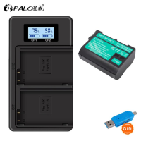 ราคา PALO Nikon EN EL15 EN EL15C ENEL15 แบตเตอรี่กล้อง ที่ชาร์จ ENEL15 Nikon D500 D600 D610 D750 D800 D810 D7000 D7100 D7200 (19572681786)