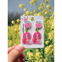 ราคา ต่างหูหนีบเด็ก ลายการ์ตูน สำหรับเด็ก มียางรองกันเจ็บ เลือกลายได้ (20849934216)