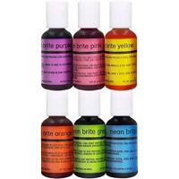 ราคา Chefmaster Neon Airbrush Kit Airbrush Food Coloring 6 Pack Highly Pigmented Vibrant Colors Works With Any Airbrush Tool Fade Resistant Colors (9734054043)