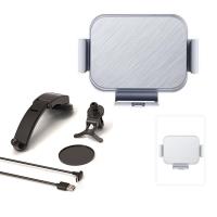 ราคา เครื่องชาร์จรถยนต์ไร้สายเร็ว15W แบบหนีบอัตโนมัติ X3ขาตั้งสำหรับ HUAWEI Mate X5 Fold3 XIAOMI Mix Samsung Galaxy Z Fold 2 4 3 5 S24 S23พิเศษ S22มาก5G Note 20 10 Plus ช่องแอร์รถและขาตั้งแท่นยึดอุปกรณ์ในร