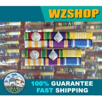 ราคา แพรแถบย่อพร้อมตัวติดเครื่องราช ประดับชุดข้าราชการ แบบ 2 แถว (9023351739)