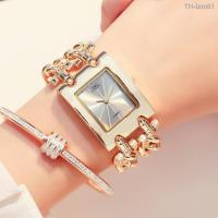 ราคา นาฬิกาผู้ชาย G D authours IP plating fashion watches square double chain in Europe and the hot style watch ladies of wrist 0230 (18965810001)