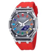 ราคา นาฬิกาD Ziner auto Light 2 ระบบ กันน้ำ100 วันที่ใช้งานได้ พร้อมไฟLED แถมฟรีพร้อมกล่องเหล็ก (19083724693)