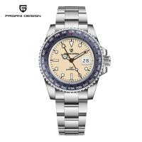 ราคา Pagani Design ต้นฉบับ 40MM GMT นาฬิกาผู้ชาย นาฬิกาออโตเมติก ญี่ปุ่น seiko NH34นาฬิกาวินเทจ 100M นาฬิกากันน้ำ นาฬิกาผู้ชาย automatic PD 1758 (18708659984)