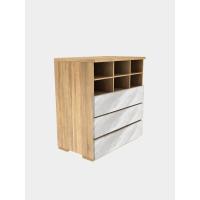 ราคา Inhome Furniture Walk in Closet ตู้3ลิ้นชัก6ช่อง สีโซลิดโอ๊ค หินอ่อน รุ่น DC 7833 S MB (21308241412)