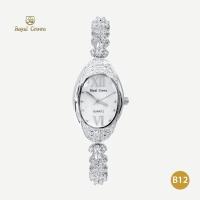 ราคา Royal Crown รุ่น 3814L นาฬิกาข้อมือผู้หญิงเล็กๆกันน้ำ ล้อมเพชร แบรนด์เนมแท้ Vayo Jewelry (21187144963)