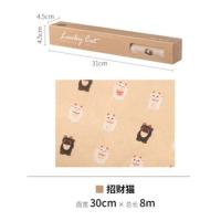 ราคา กระดาษไขรองอบ ลายแมว shimoyama ขนาด 30cm X8M หยกออนไลน์ (19979382579)