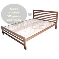 ราคา โครงเตียงเหล็ก 5ฟุต เตียงเหล็กพื้นไม้ แข็งแร็งมากๆ Steel Bed Condo Bed เตียงเหล็กหนา เตียงเหล็กไม่มีเสียงดัง เตียงเหล็กสำหรับคอนโด (472474899)
