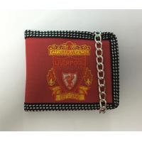 ราคา กระเป๋าสตางค์มีโซ่ ลาย LIVERPOOL 2พับ พร้อมโซ่คล้อง ราคาถูก ใส่บัตรประชาชนใด้ (11619935134)
