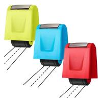 ราคา 3 Pieces Dashed Handwriting Lines Practice Roller Stamp Roller Stamp Self Inking Line Rolling Stamp Teacher Stamp (19958586715)