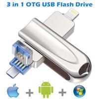 ราคา OTG USB Flash Drive สำหรับ iPhone 11 ไดรฟ์ปากกา 256GB 128GB 64GB 32GB 16GB Android Memory Stick Micro Photostick USB3 0 (10425118072)