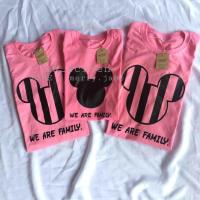 ราคา เสื้อครอบครัว we are family ราคาต่อตัวนะคะ (521296716)
