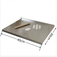 ราคา แผ่นขนมปังสแตนเลส316แผ่นกันลื่นหนาแผงหมุนแผ่นนวดแป้งเครื่องมือทำครัวเขียงรองหั่นตัด หนา2 0มม (20666331800)