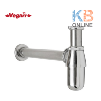 ราคา V901 ท่อน้ำทิ้งแบบกระปุก ชุบโครเมี่ยม VEGARR (9195590977)
