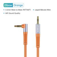 ราคา สาย Aux ไนลอนถัก3 5มม ORICO 3 3ft 1Mเสียง Hi Fi อะแดปเตอร์อินพุตเสียงตัวผู้ไปยังตัวผู้สายเอยูเอ็กซ์สำหรับหูฟังรถยนต์สเตอริโอในบ้านลำโพง iPhone iPadIPodEcho และอื่นๆ สีดำ (18911803466)