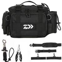 ราคา Fishing Bag กระเป๋าตกปลากระเป๋าตกปลาขนาดใหญ่กระเป๋าช่วยตกปลามัลติฟังก์ชั่น ใช้สำหรับคันเบ็ด สายตกปลา เหยื่อตกปลา คีม คอนโทรลเลอร์ สายตกปลา (21251838323)