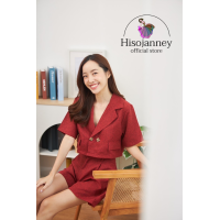 ราคา พร้อมส่ง เซต 2 ชิ้น Free size ผ้าฟลาแมงโก้ มีลายในตัว มี 5 สีนะคะ Tag Hisojanney (16866512130)