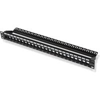 ราคา Cable Matters Rackmount or Wall Mount 24 Port Keystone Patch Panel Blank Patch Panel for Keystone Jacks Keystone Panel (16197339272)