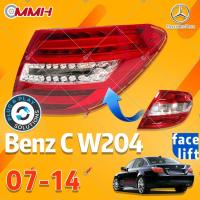 ราคา Mercedes Benz C W204 อัพเกรดไฟท้าย LED 2007 2013 C180 C200 C220 C280 C300 C260 เสื้อ ไฟท้าย ไฟท้าย แต่ง ไฟท้ายไฟเบรค ไฟเลี้ยว Taillamp Taillight ไฟท้าย พร้อมทับทิม ไฟท้ายกันชนหลังสําหรับ ทับทิมในฝาท้า