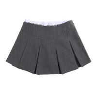 ราคา mimi didi กระโปรงทรงเอ กระโปรงกางเกงเทนนิส เอวสูง สไตล์เกาหลี แฟชั่น ลายทางเอวยืด ผ้าอย่างดีมีซับใน ใส่สบาย 8804 (21238585282)