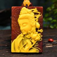 ราคา Ambergris Qiao Huang Yulong Guanyin สีเทาเสื้อกันหนาวโซ่จี้ พร้อมโซ่ลูกปัดกลม7มม หลากหลาย (14696167846)