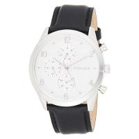 ราคา POLICE นาฬิกาข้อมือผู้ชาย Police Silfra Analogue Silver Dial Black Leather Watch For Men PL 15922JS 04 นาฬิกาข้อมือ (18182527478)