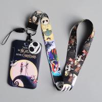 ราคา Nightmare Before Christmas Lanyard สำหรับคีย์ ID บัตรเครดิต Sampul Kartu Pass เครื่องรางห้อยโทรศัพท์สายรัดคอ Badge อุปกรณ์ตัวยึด (21170644660)