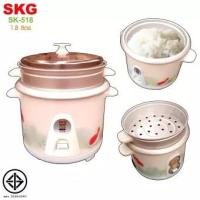 ราคา SKG หม้อหุงข้าว มีซึ้งนึ่ง 1 8 ลิตร รุ่น SK 518 (4329520815)