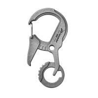 ราคา เครื่องมือ EDC ที่เปิดขวดอเนกประสงค์หัวเข็มขัดพวงกุญแจแขวนเข็มขัดรัดเอวพวงกุญแจโลหะผสมไทเทเนียม (21281712861)