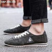ราคา Le Coq Sportif รองเท้ารองเท้าหนังแท้รองเท้าบุรุษรองเท้ากระดานรองเท้าฟอร์เรสทิฟระบายอากาศสไตล์เกาหลีรองเท้าบุรุษ (20409123778)