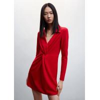 ราคา MANGO DRESS GOFRE H ชุดเดรส REF 47051502 (21351526859)