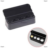 ราคา Super เครื่องแลกเหรียญกล่องพลาสติกเก็บเหรียญที่เก็บกระเป๋าสตางค์ (20071843313)