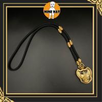 ราคา สร้อยคอเชือกร่มทอง 5 ไมครอนยาว 24 นิ้ว คล้องจี้ พญาครุฑ กรอบทอง 5 ไมครอนเศษทองเยาวราช จากช่างฝีมือเยาวราช คุณภาพดี (8783140677)