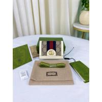 ราคา Gucci กระเป๋าสตางค์ใส่บัตร OPHIDIA GG CARD CASE WALLET (21227969522)