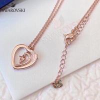ราคา สวารอฟสกี้ แท้ Swarovski STARRY NIGHT Romantic Heart Shaped Rotating Necklace เพชรคริสตัล necklace bracelet ของขวัญที่ดีที่สุด ของแท้ 100 สร้อยข้อมือแฟชั่น (21329106755)
