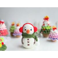 ราคา ไม่ใช่งานสำเร็จ แพทเทิร์น โครเชต์ คริสมาส ไซส์ 4 7 นิ้ว (21242502983)