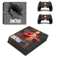 ราคา อนิเมะลูฟี่ PS4 Pro สติ๊กเกอร์สกินสติ๊กเกอร์ครอบสำหรับ PlayStation 4 PS4 Pro คอนโซลและตัวควบคุมสกินไวนิล (11654293707)