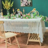 ราคา สไตล์ฝรั่งเศสสีขาววินเทจผ้าปูโต๊ะลูกไม้สไตล์สแกนดิเนเวียนการจัดห้องรับประทานอาหารดอกไม้สีขาวผ้าปูโต๊ะผ้าคลุมผ้าปูโต๊ะสีขาวผ้าคลุมโต๊ะผ้าปูโต๊ะลูกไม้ผ้าปูโต๊ะลูกไม้ผ้าปูโต๊ะลูกไม้ผ้าปูต๊สี่เหลี่ยมผืนผ้