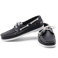 ราคา TOP Han edition boat shoes lovers The original single quality goods PLDNAKUM SEBAGO boat shoes English manual oxfords (19656052596)