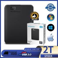 ราคา COD western digital external harddisk 1tb 2tb 2 5 inch USB3 0 HDD external ฮาร์ดดิสก์แบบพกพา ฮาร์ดดิสก์โน๊ตบุ๊ค รับประกัน 3 ป (21315507019)