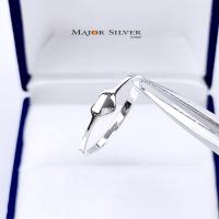 ราคา Heart ring แหวนหัวใจ เล็กๆ แหวนเงินแท้ 92 5 แหวนแฟชั่น น่ารักๆ ดีไซน์เกาหลี มินิมอล แหวนเงินแท้ 100 Major silver (5970874905)