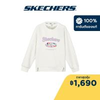 ราคา Skechers สเก็ตเชอร์ส เสื้อสเวตเตอร์เด็กผู้หญิง Girl Pullover Apparel P323G046 0019 (21058489223)
