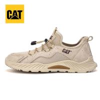 ราคา Caterpillar ระบายอากาศตาข่ายหนังรองเท้าผ้าใบ CAT ผู้ชายรองเท้าลำลองรองเท้าวิ่งจ๊อกกิ้ง (20517430844)