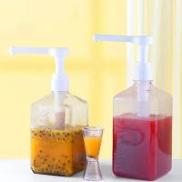 ราคา MUXI 1600ml Coffee Syrup Dispenser Multi Function Honey Sauce Ketchup Bottle W Pump (18489781363)