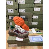 ราคา รองเท้าผ้าใบ GUCCI Men and Womens Canvas Shoes (18549546206)