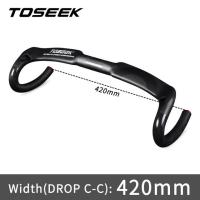 ราคา TOSEEK แฮนด์บาร์คาร์บอน31 8มม 400 420 440มม อะไหล่แฮนรถจักรยานเสือหมอบมือจับคาร์บอนสำหรับจักรยานเสือหมอบอะไหล่จักรยาน (13804631105)