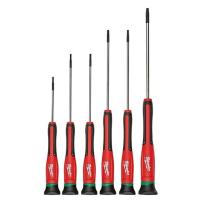 ราคา Milwaukee 48 22 2610 6 PC TORX Precision Screwdriver Set w Case Precision torx Screwdriver Set 6 PC (19321089336)
